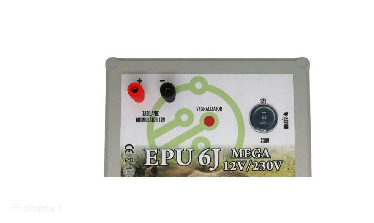 Elektrinis piemuo 3j/6j Duo 12v/230v - nuotraukos Nr. 2