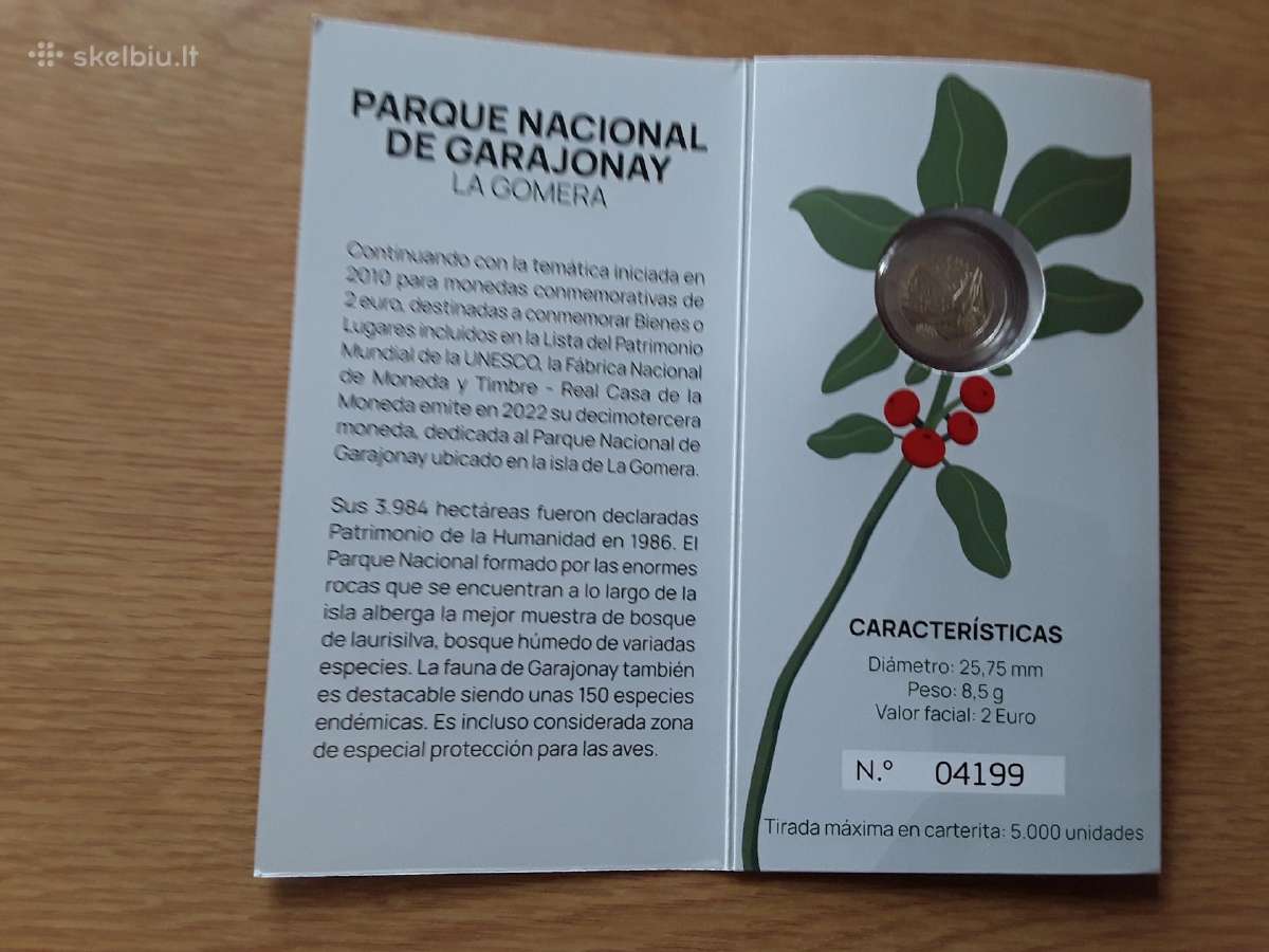 Ispanija 2022 m. proof - nuotraukos Nr. 2
