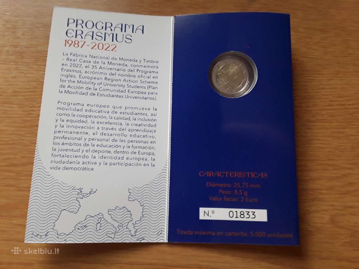 Ispanija 2022 m. proof - nuotraukos Nr. 2
