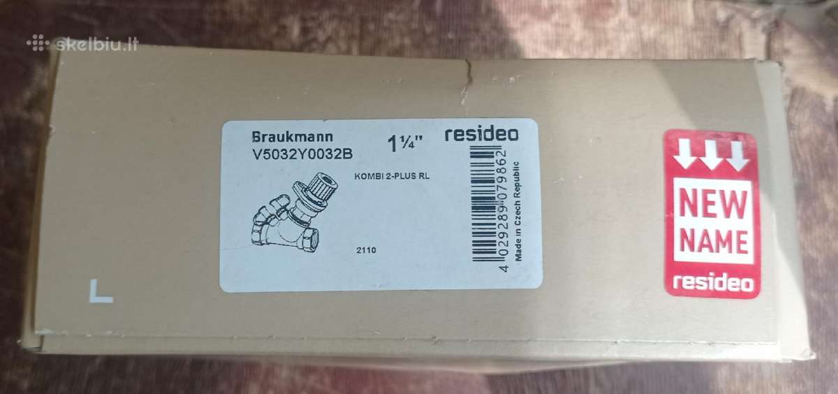 Rankinio Reguliavimo Balansinis Vožtuvas