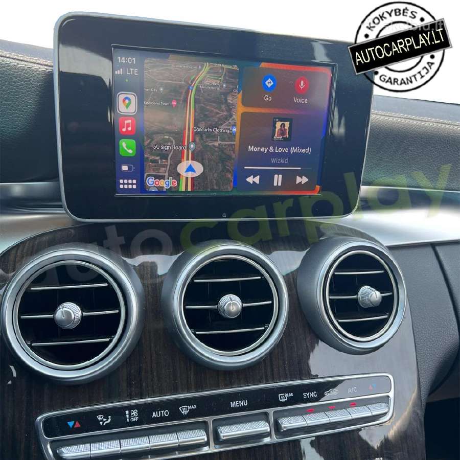 Mercedes Carplay, Android Auto orgi. multimedijoje - nuotraukos Nr. 5