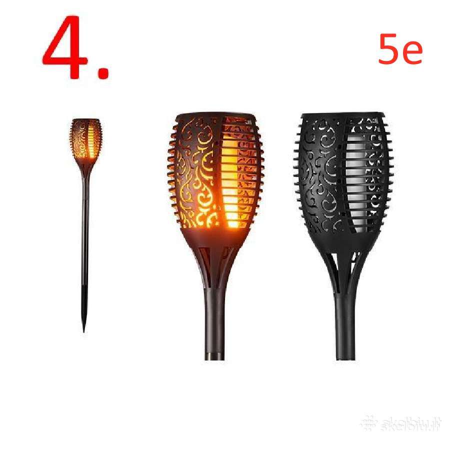 Šviestuvai su saulės baterija - nuotraukos Nr. 4