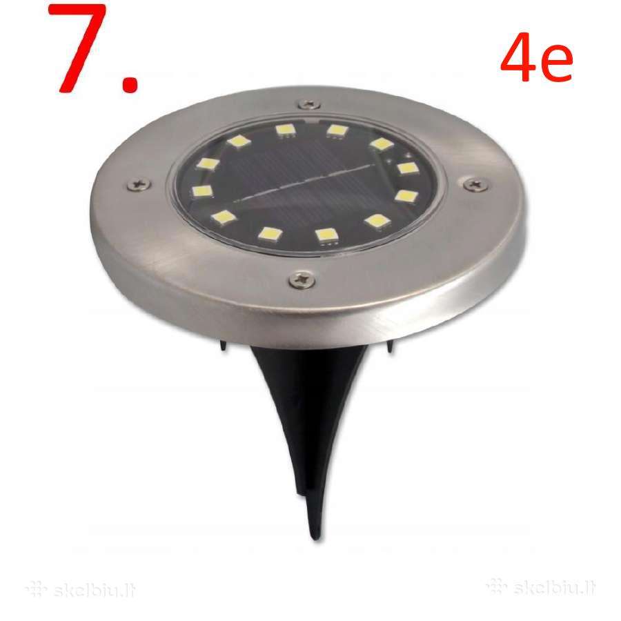 Šviestuvai su saulės baterija - nuotraukos Nr. 6