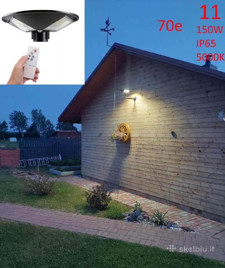 Šviestuvai su saulės baterija - nuotraukos Nr. 10