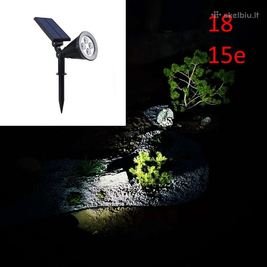 Šviestuvai su saulės baterija - nuotraukos Nr. 17