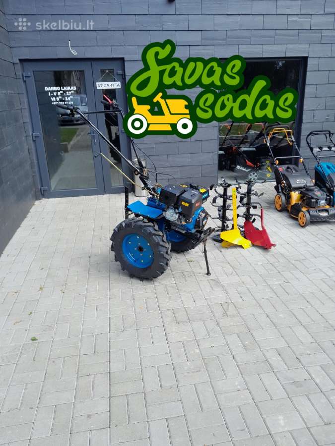 Galingas motoblokas - kultivatorius