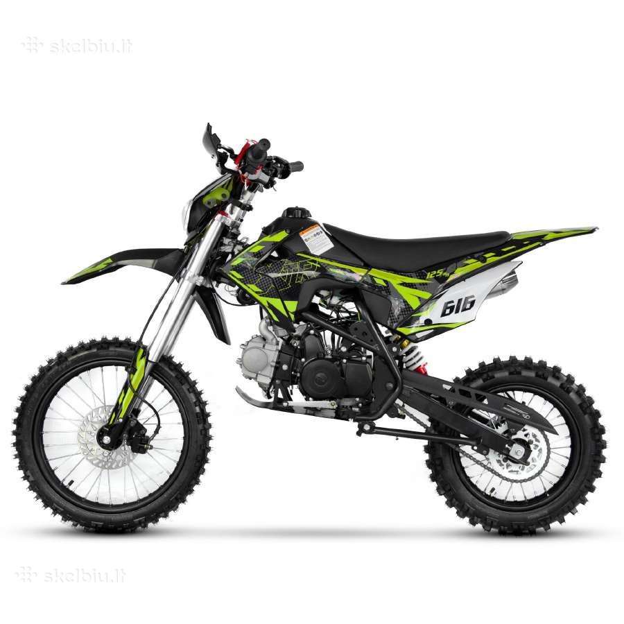 Krosinis motociklas XTR 616 17/14" 125cc El.start - nuotraukos Nr. 8