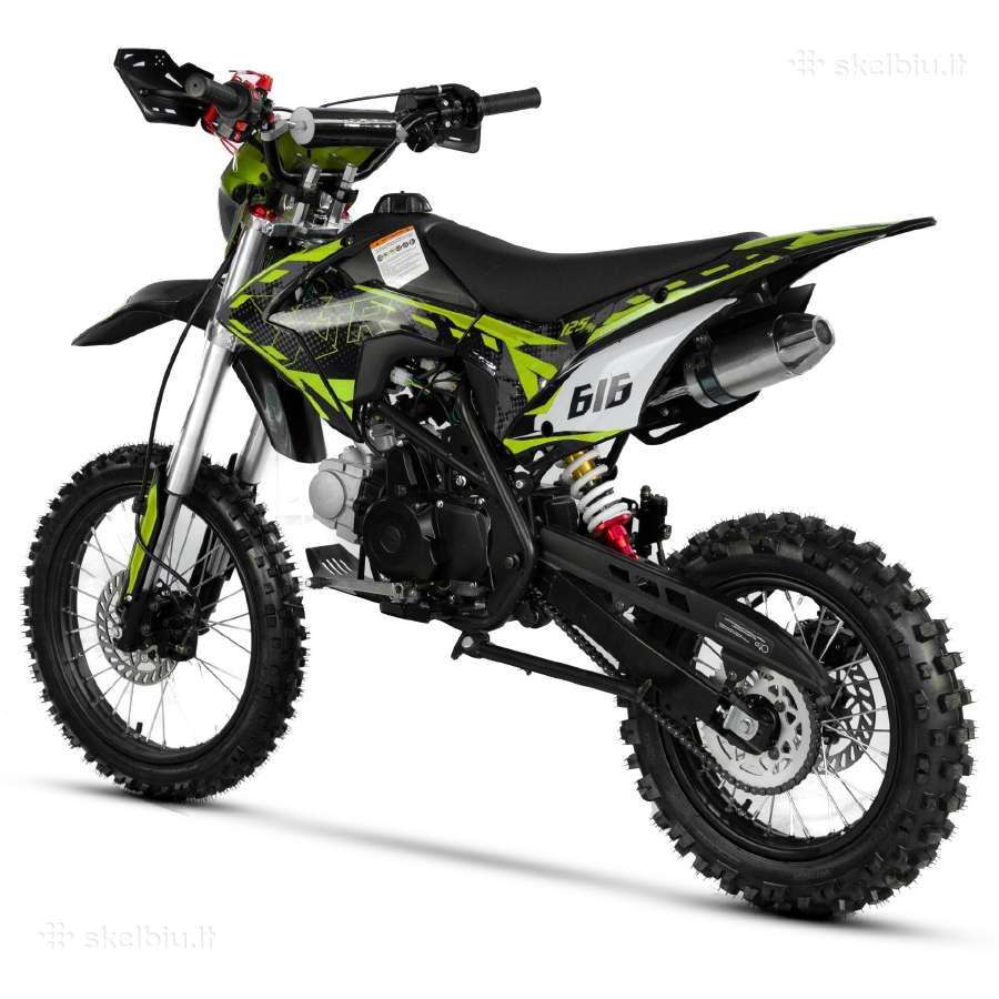Krosinis motociklas XTR 616 17/14" 125cc El.start - nuotraukos Nr. 9