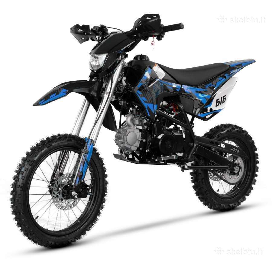 Krosinis motociklas XTR 616 17/14" 125cc El.start - nuotraukos Nr. 14