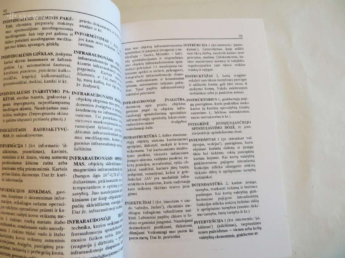 Knyga Karybos žodynas Antanas Smetona 1995 - nuotraukos Nr. 7