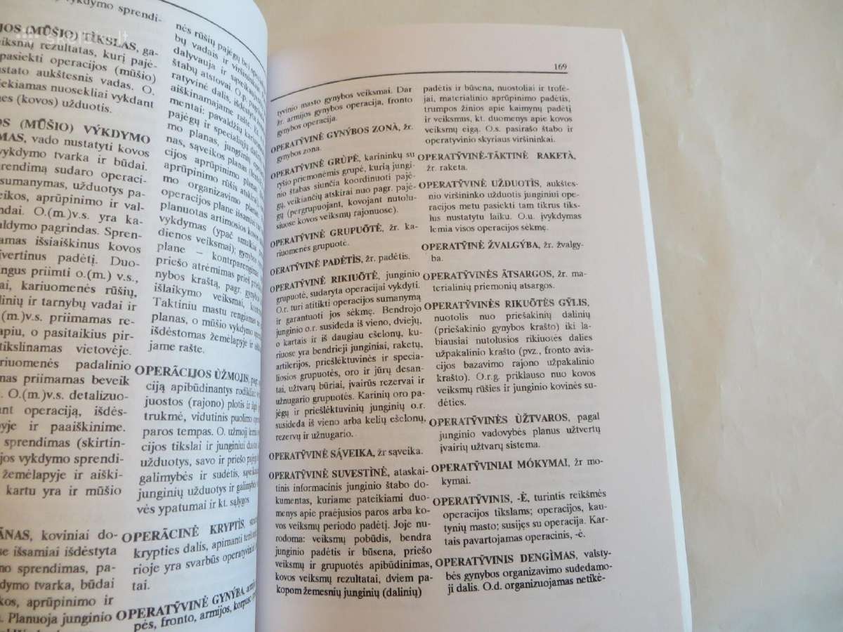 Knyga Karybos žodynas Antanas Smetona 1995 - nuotraukos Nr. 9