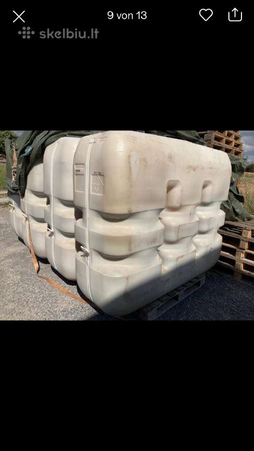 Talpos, bačkos skystam kurui vandeniui750-3000ltr - nuotraukos Nr. 9