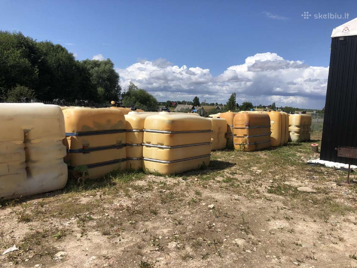 Talpos, bačkos skystam kurui vandeniui750-3000ltr - nuotraukos Nr. 5