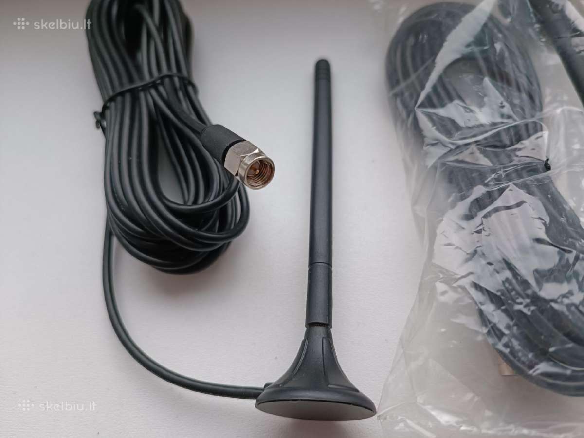 Gsm antena su magnetiniu pagrindu ir 3m laidu - nuotraukos Nr. 2