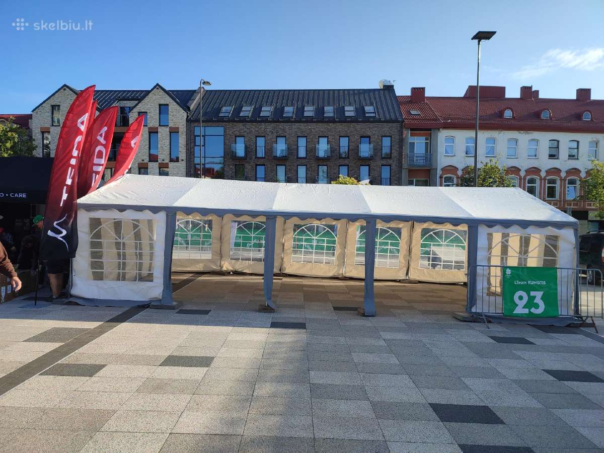 Palapinių-paviljonų bei kubilų nuoma - nuotraukos Nr. 10