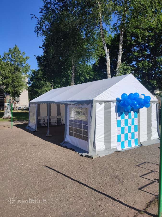 Palapinių-paviljonų bei kubilų nuoma - nuotraukos Nr. 11
