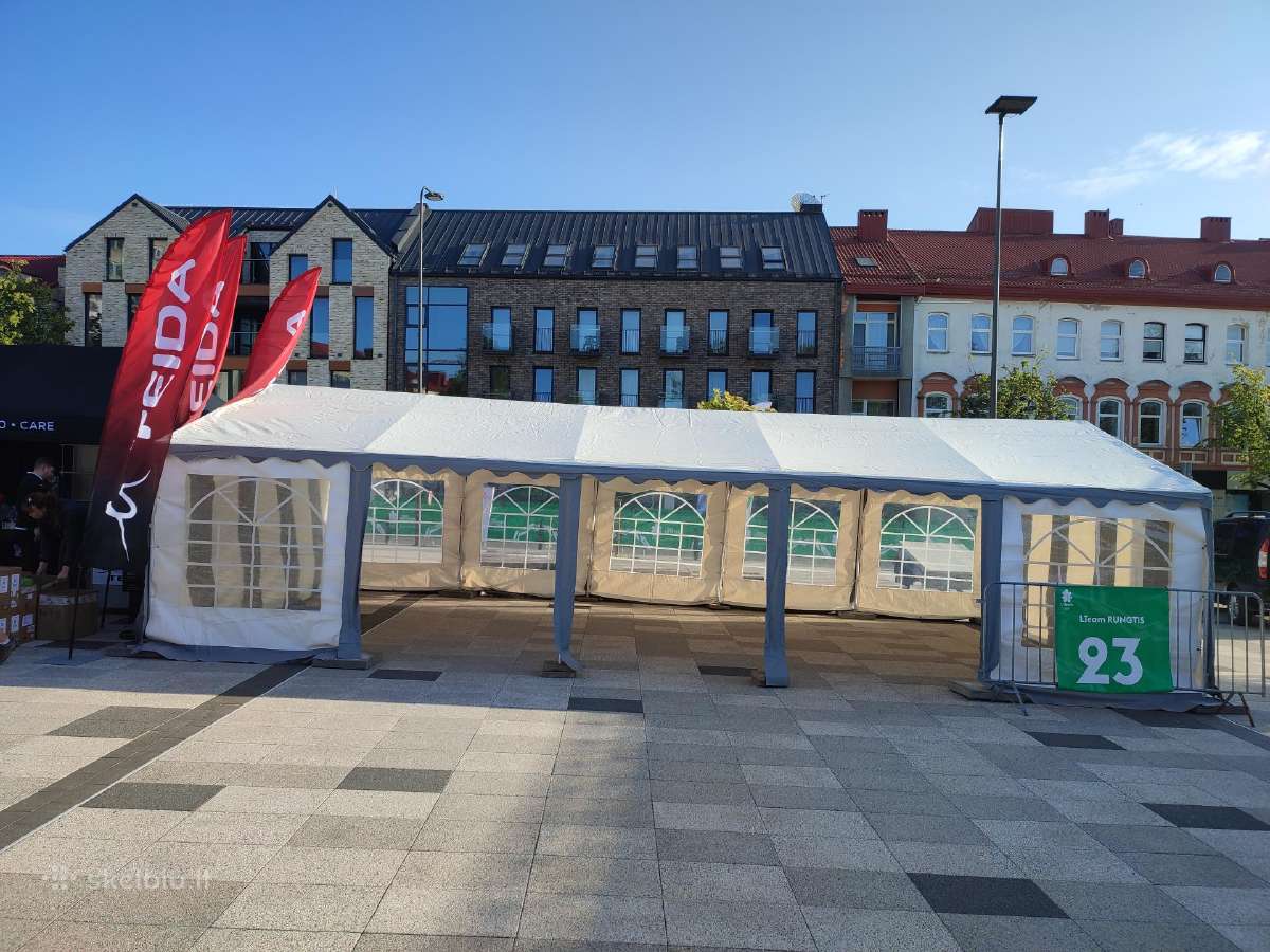 Kubilų bei Palapinių-paviljonų nuoma Panevežyje! - nuotraukos Nr. 10