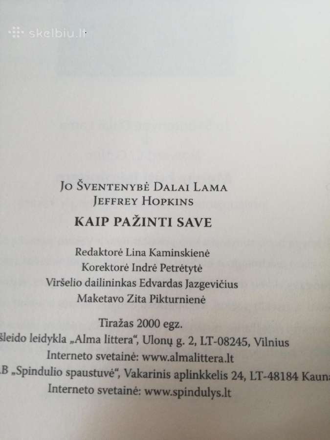 D.lama Kaip pazinti save 2012 m. - nuotraukos Nr. 2