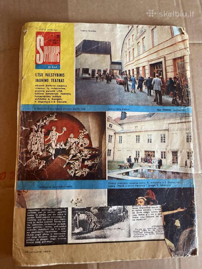 Žurnalas Švyturys 1982 lapkritis - nuotraukos Nr. 2