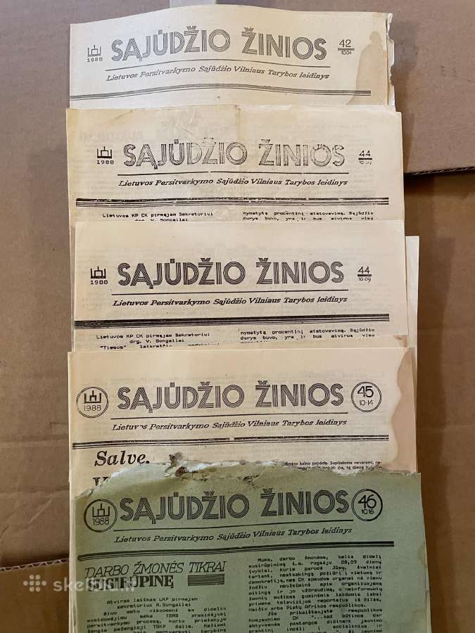 Laikraštis Sąjūdžio žinios