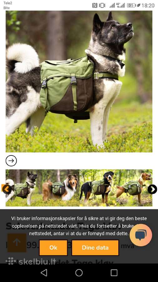 Laika firmos krepsiai suniui/augintiniui - nuotraukos Nr. 3
