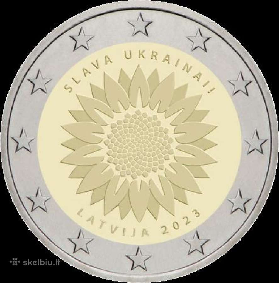 2 eurų Latvijos Unc proginės monetos - nuotraukos Nr. 6
