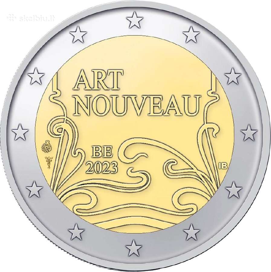 2 eurų Belgijos Unc proginės monetos - nuotraukos Nr. 13
