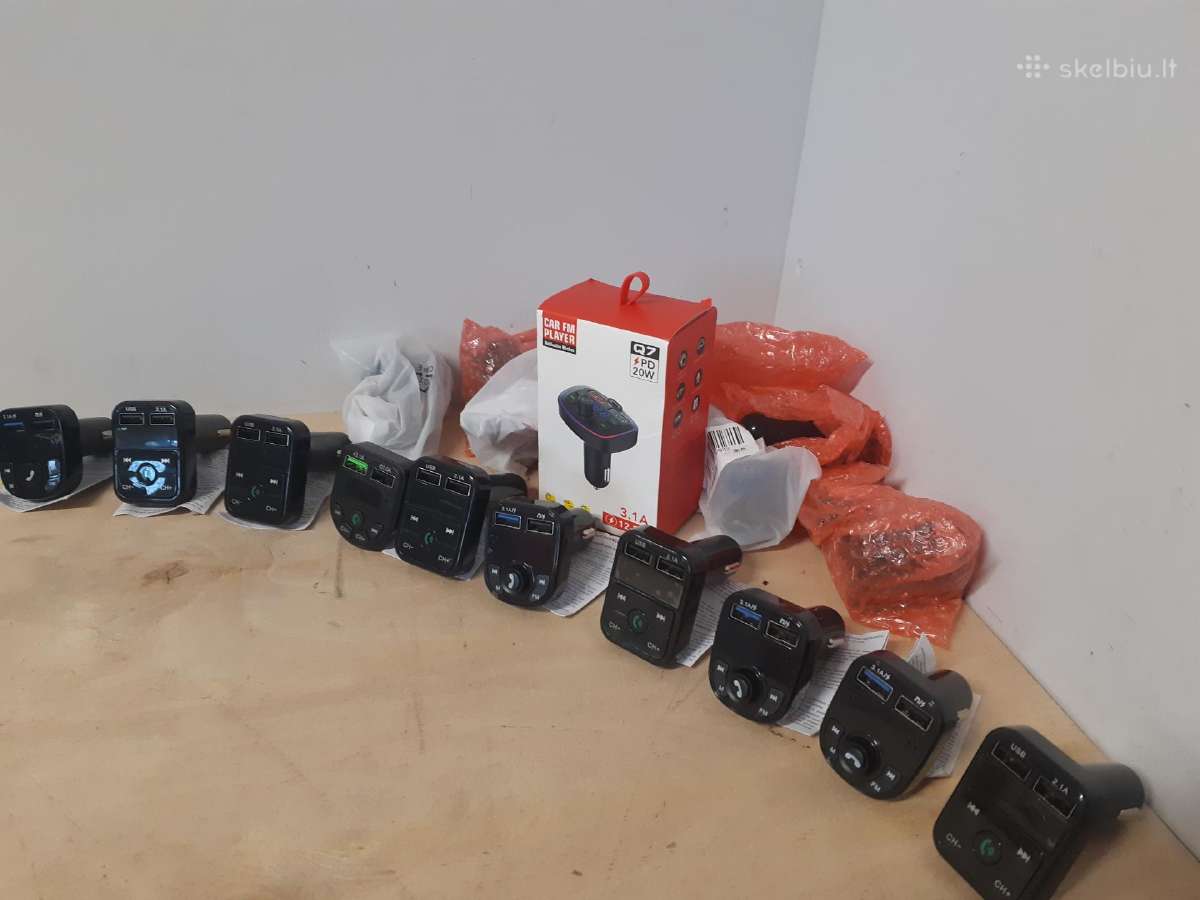 Nauji įvairūs fm moduliatoriai Kaune!