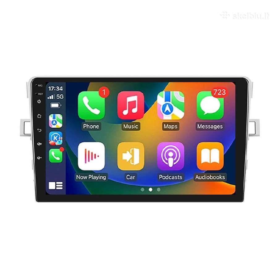 Toyota Corolla Verso 2009-2018 android multimedija - nuotraukos Nr. 2