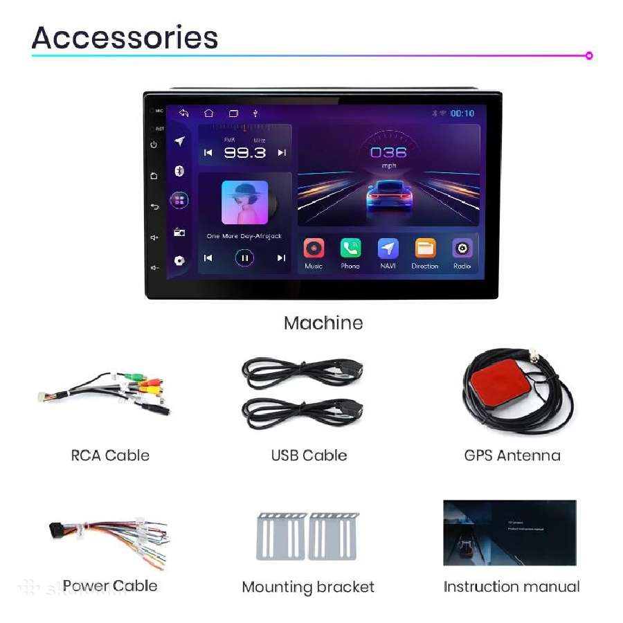 Renault Master 2003-2010 android multimedija - nuotraukos Nr. 3