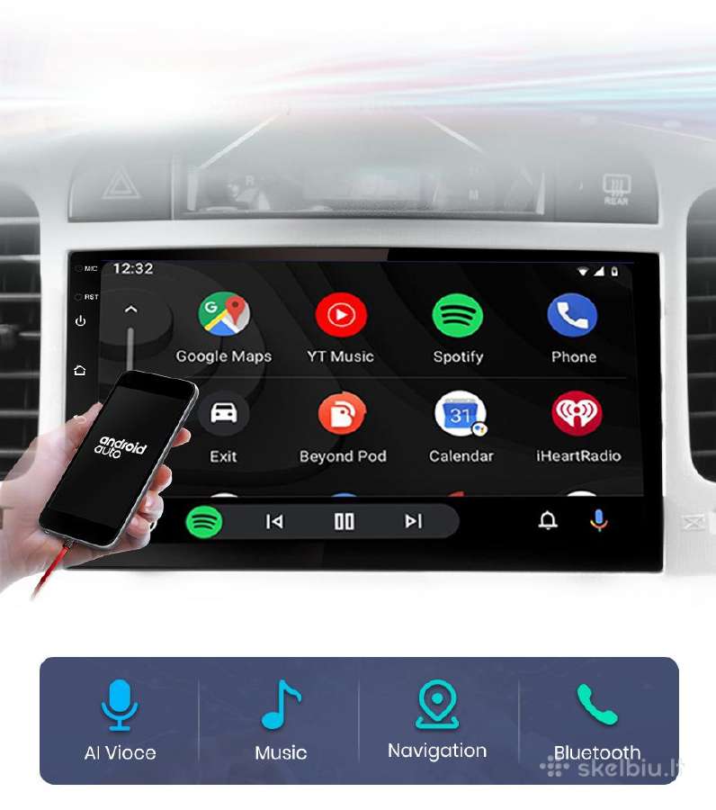 Renault Master 2003-2010 android multimedija - nuotraukos Nr. 5