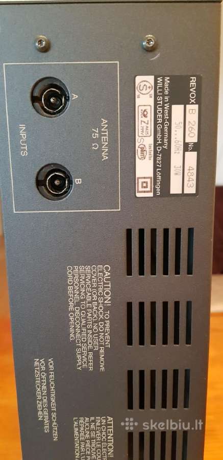 Revox B 260 - nuotraukos Nr. 9