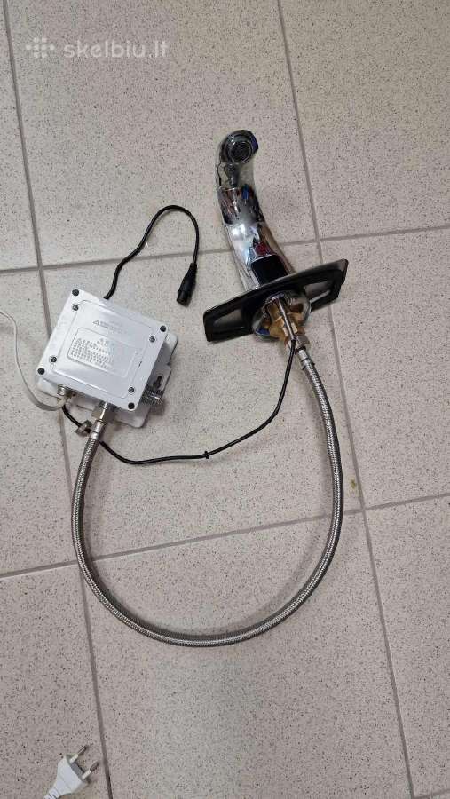 Automatinis kriauklės maišytuvas, čiaupas