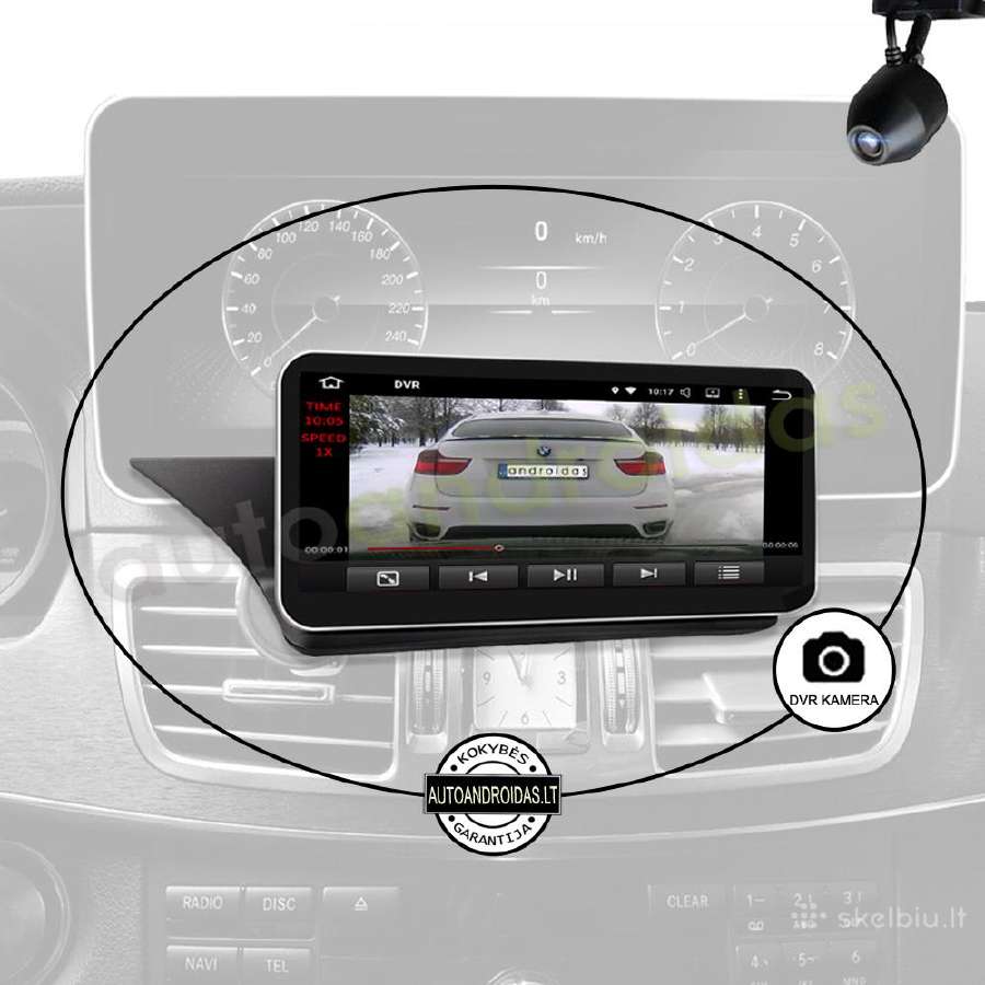 Mercedes 2009-16 E W212 Android multimedia WiFi - nuotraukos Nr. 7