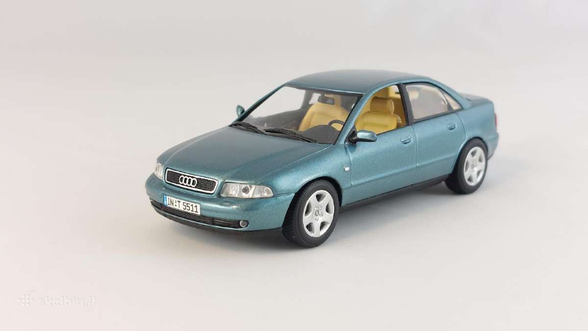 1/43 modeliukai Audi A4 B5 facelift 1999 sedan - nuotraukos Nr. 2