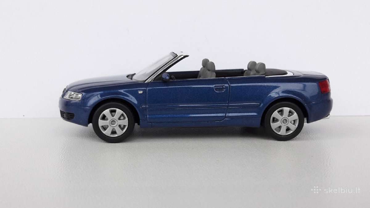 1/43 modeliukai Audi A4 B6 2001 cabrio