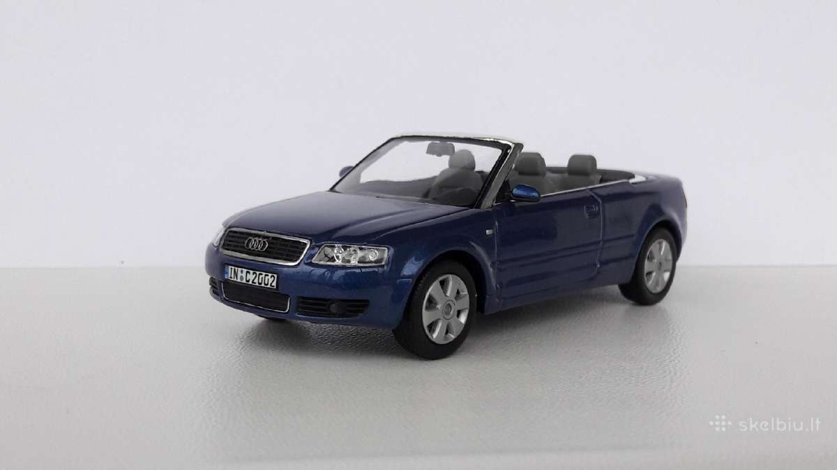 1/43 modeliukai Audi A4 B6 2001 cabrio - nuotraukos Nr. 2