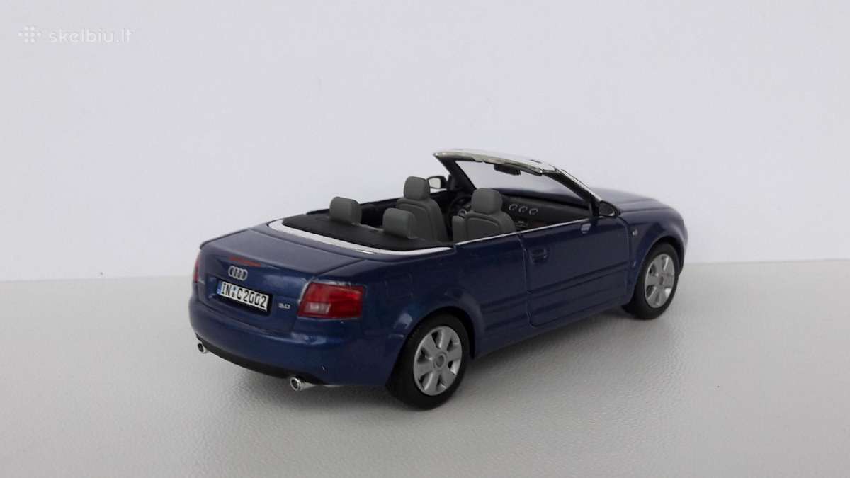 1/43 modeliukai Audi A4 B6 2001 cabrio - nuotraukos Nr. 4