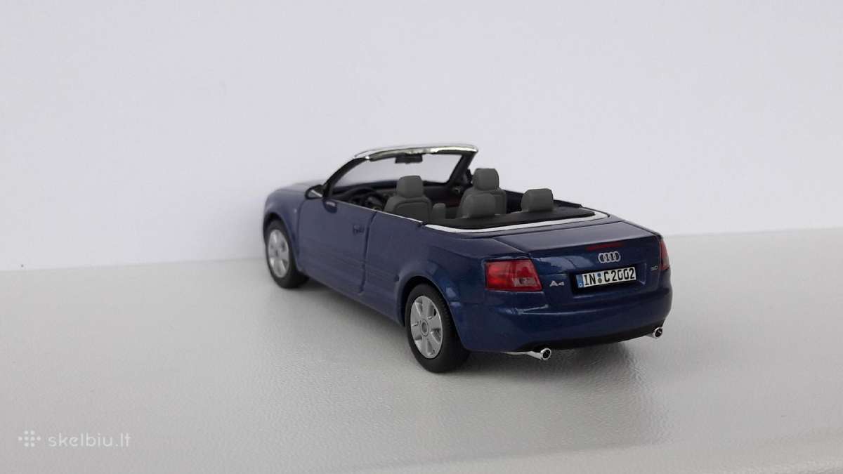 1/43 modeliukai Audi A4 B6 2001 cabrio - nuotraukos Nr. 5