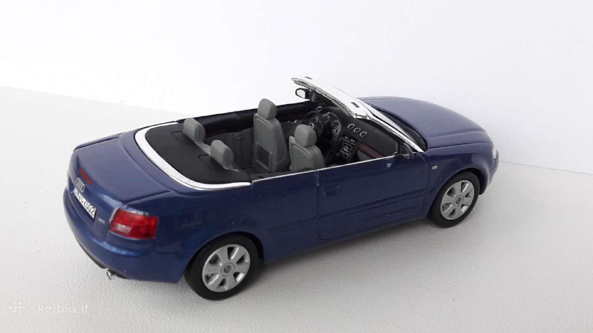 1/43 modeliukai Audi A4 B6 2001 cabrio - nuotraukos Nr. 6