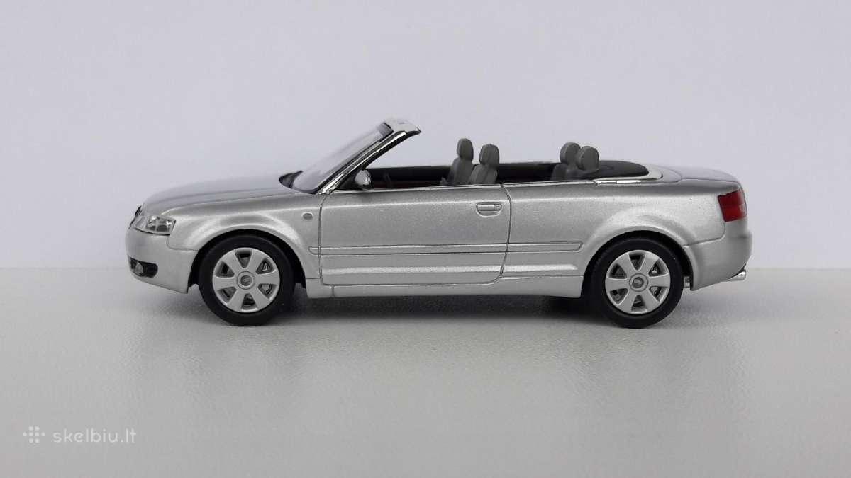 1/43 modeliukai Audi A4 B6 2001 cabrio - nuotraukos Nr. 7