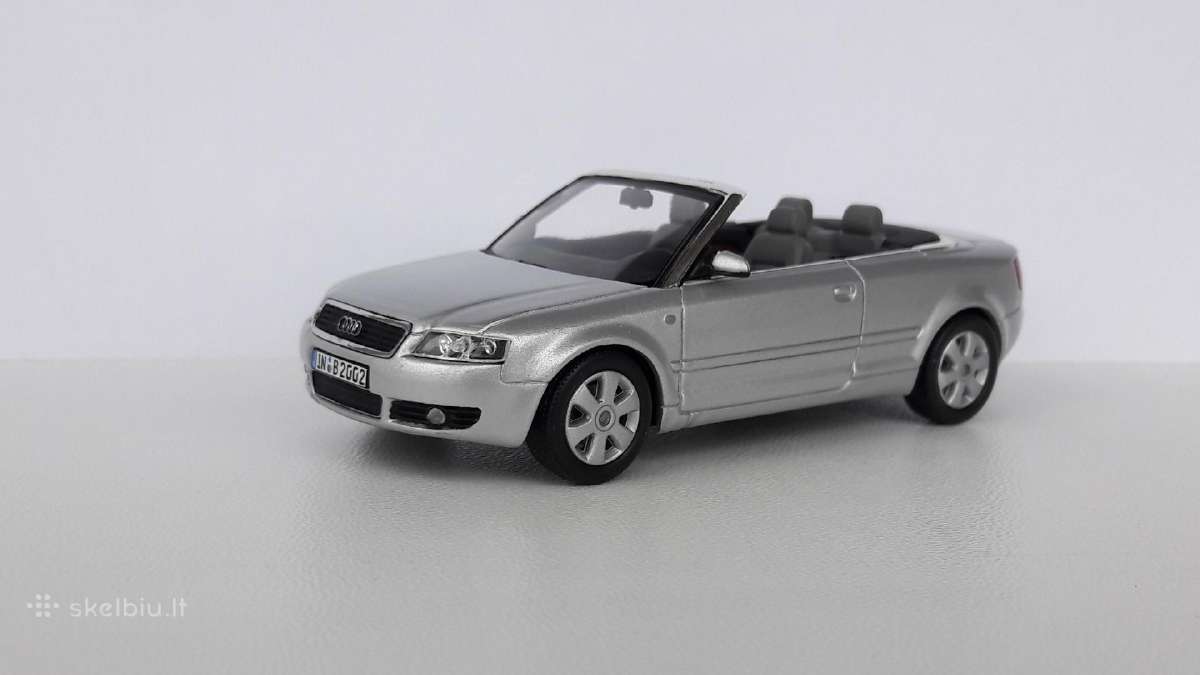1/43 modeliukai Audi A4 B6 2001 cabrio - nuotraukos Nr. 8