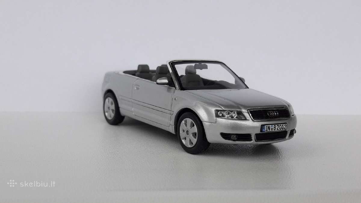 1/43 modeliukai Audi A4 B6 2001 cabrio - nuotraukos Nr. 9