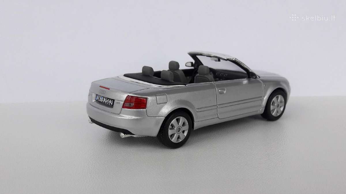 1/43 modeliukai Audi A4 B6 2001 cabrio - nuotraukos Nr. 10