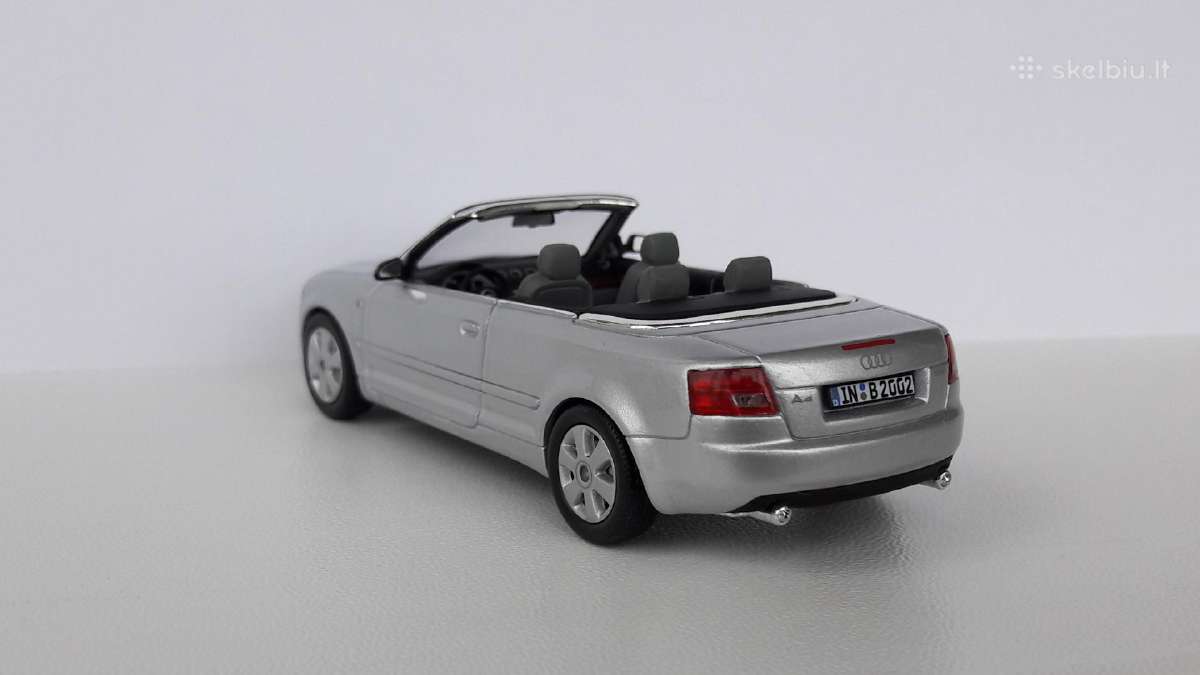 1/43 modeliukai Audi A4 B6 2001 cabrio - nuotraukos Nr. 11