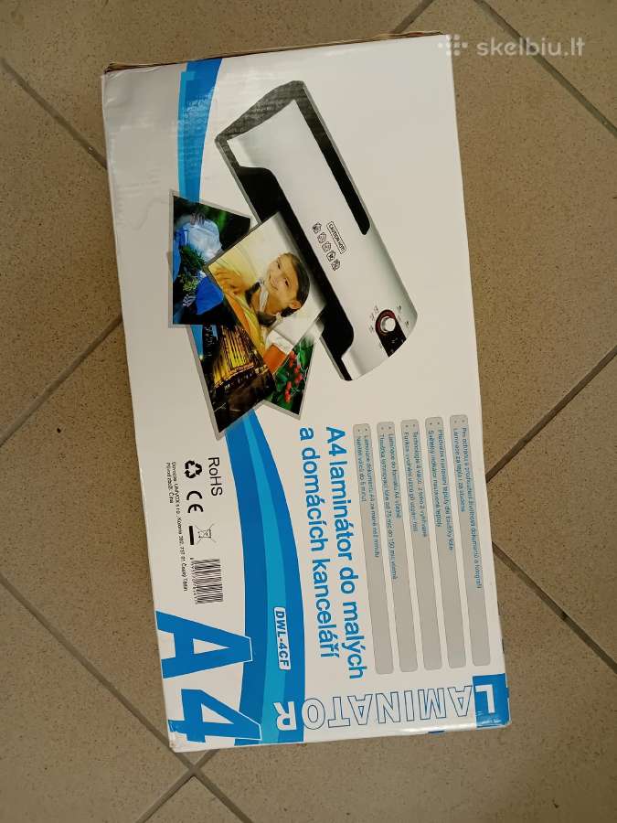 Laminavimo aparatas A4 ir A3