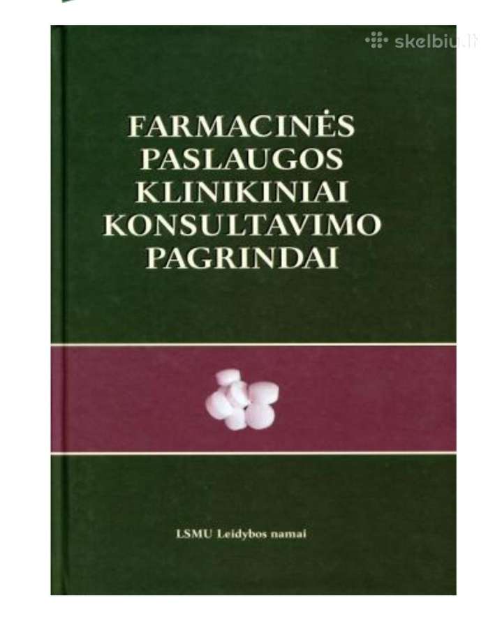 Farmacinės paslaugos klinikiniai konsultavimo pagr