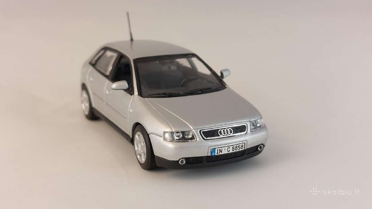 1/43 modeliukai Audi A3 Mk1 2000 Facelift - nuotraukos Nr. 6