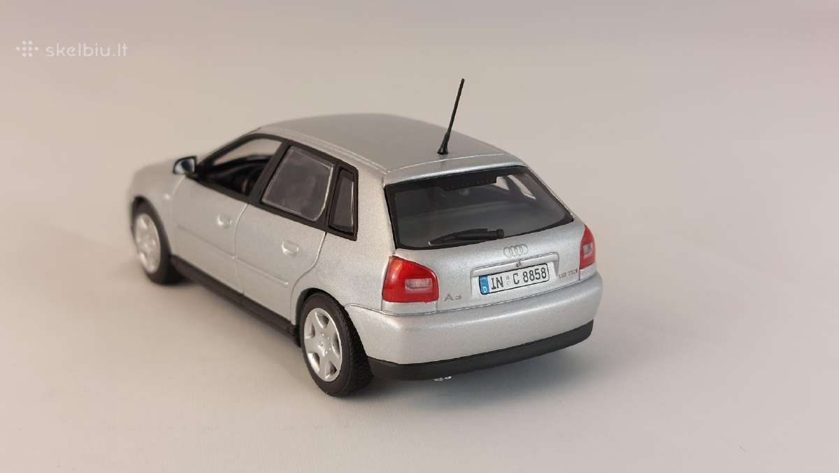 1/43 modeliukai Audi A3 Mk1 2000 Facelift - nuotraukos Nr. 8