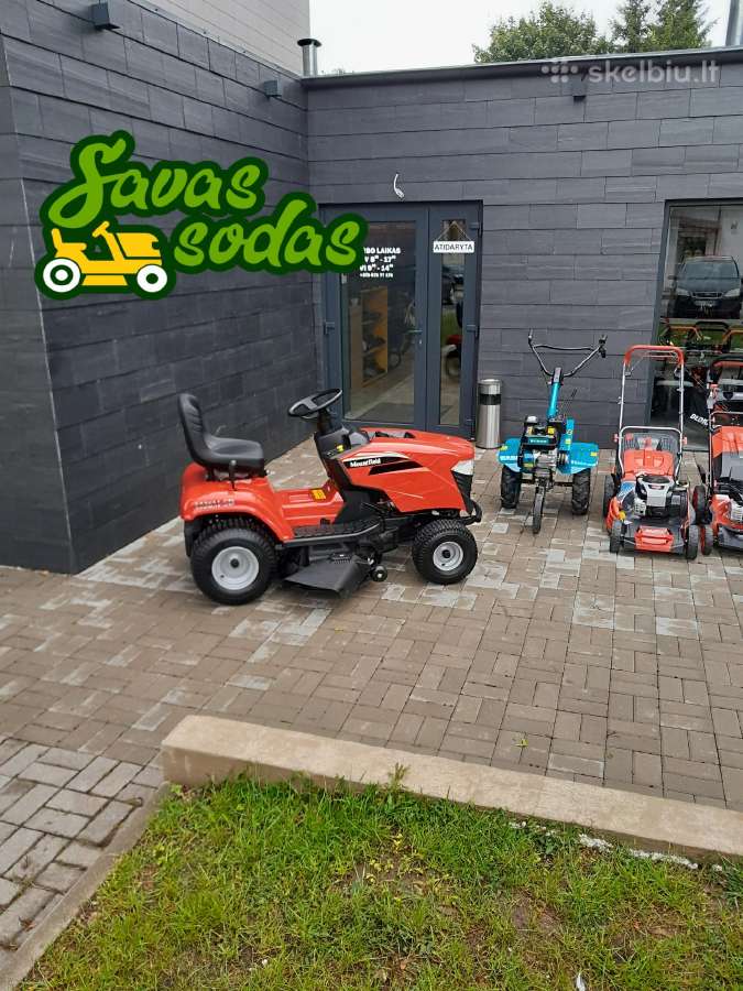 Sodo Traktoriukas Mountfield 1538m-sd